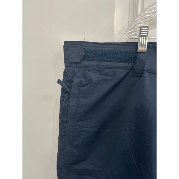 Skigear Mens Insulated Snow Pants Adjustable Waistband Zip Ankles Blue Sz 4XL - Picture 4 of 8